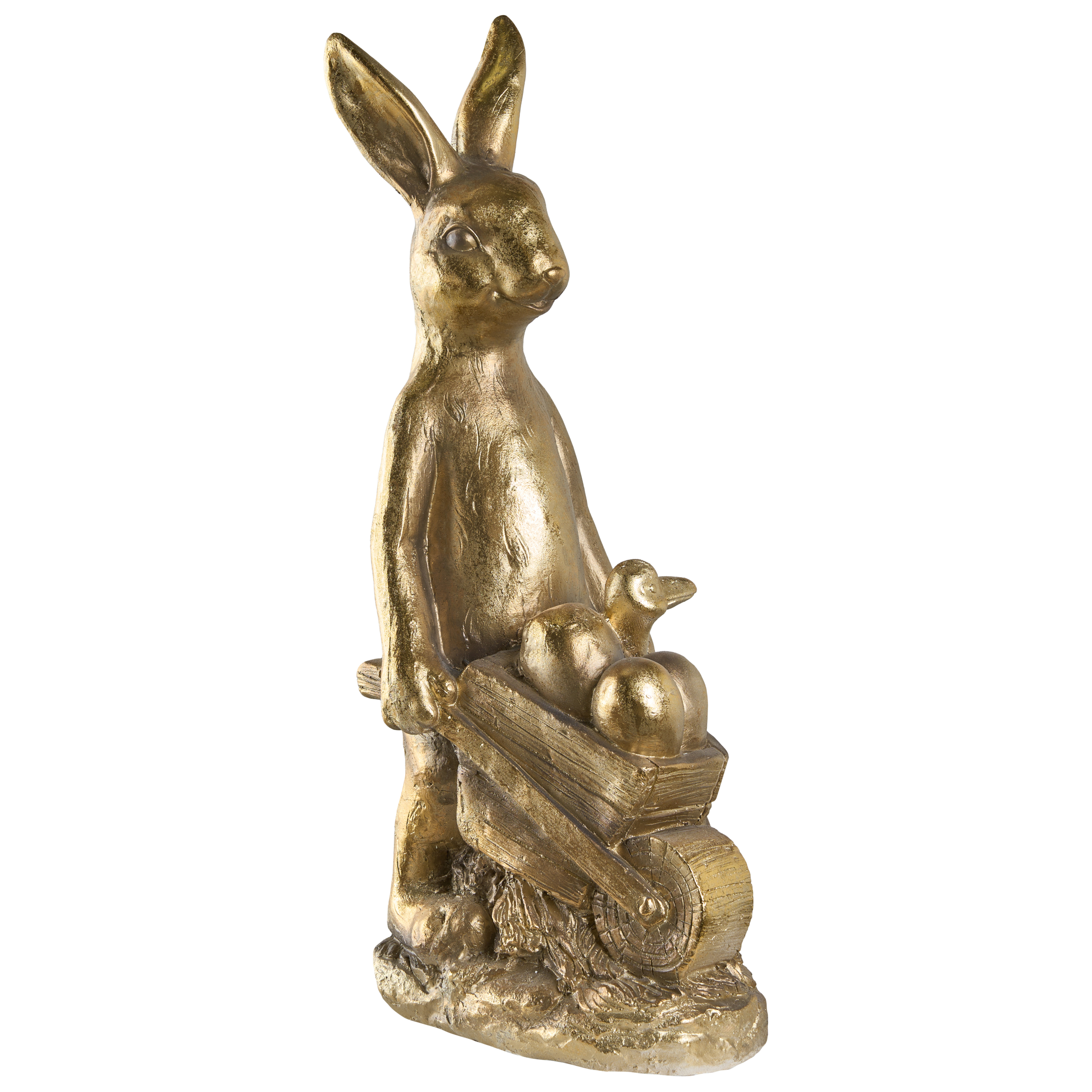 Trädgårdsfigur SKAMBY Kanin Guld
