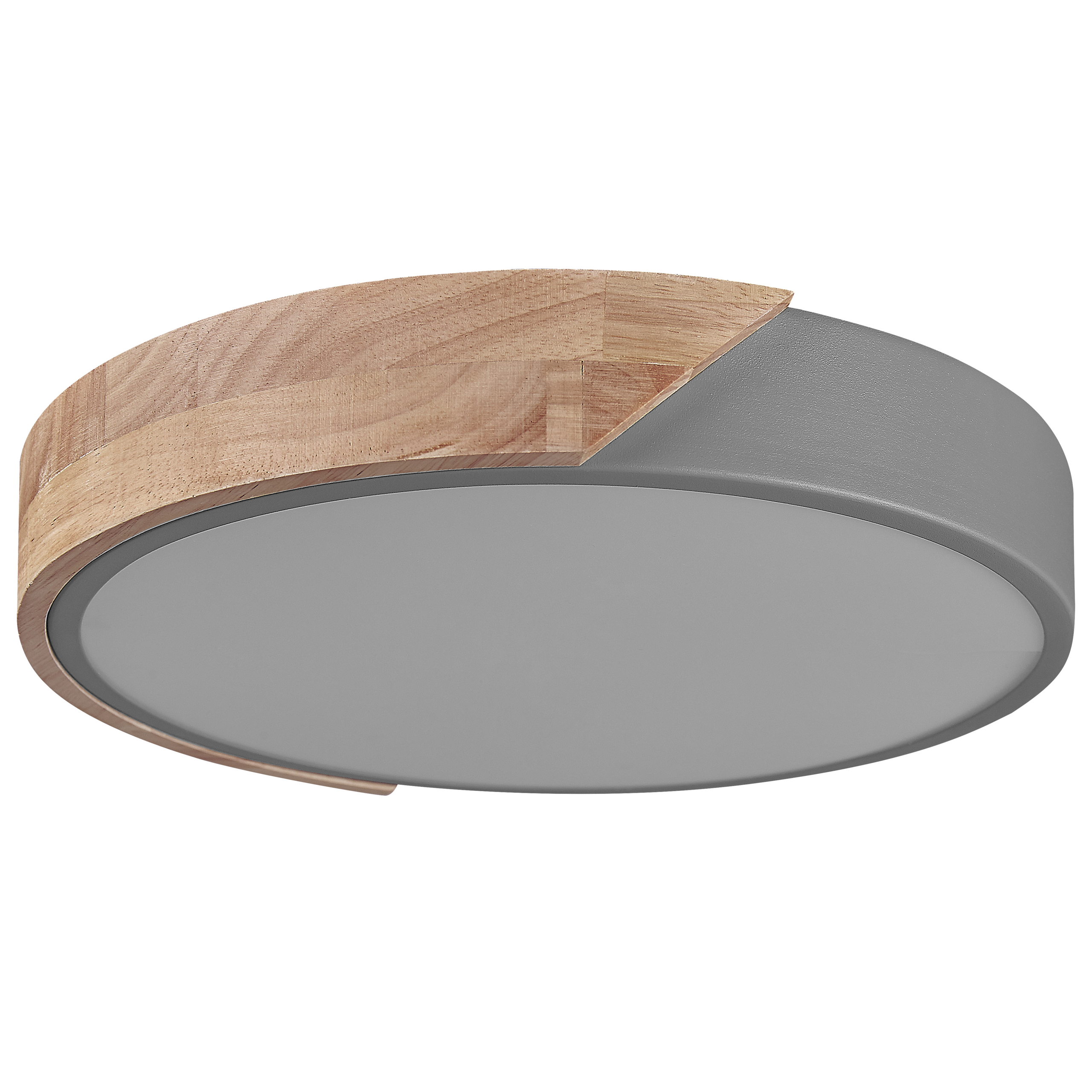 LED-taklampa PATTANI Metall Grå