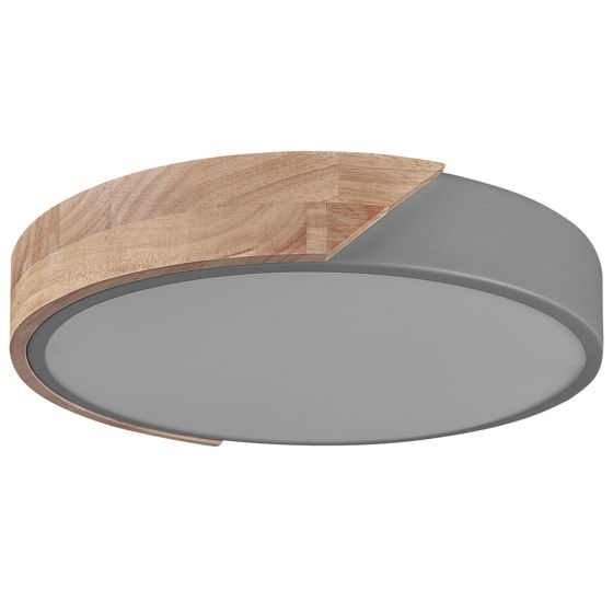 LED-taklampa PATTANI Metall Grå