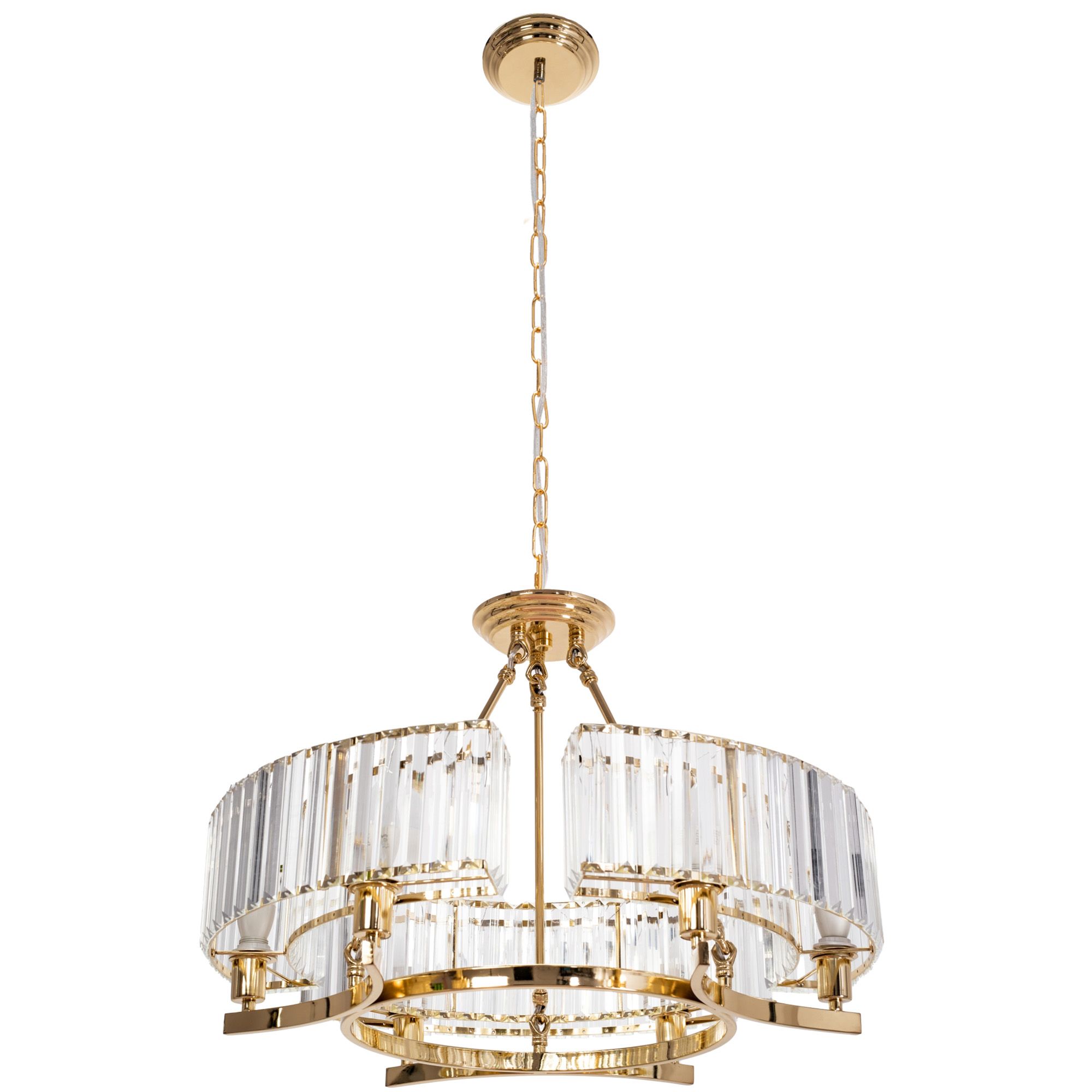 TOOLIGHT hängande taklampa APP789-6C Transparent 83x83x43cm