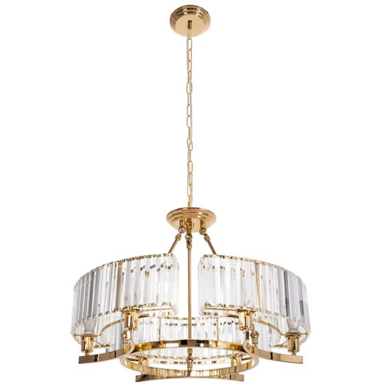 TOOLIGHT hängande taklampa APP789-6C Transparent 83x83x43cm