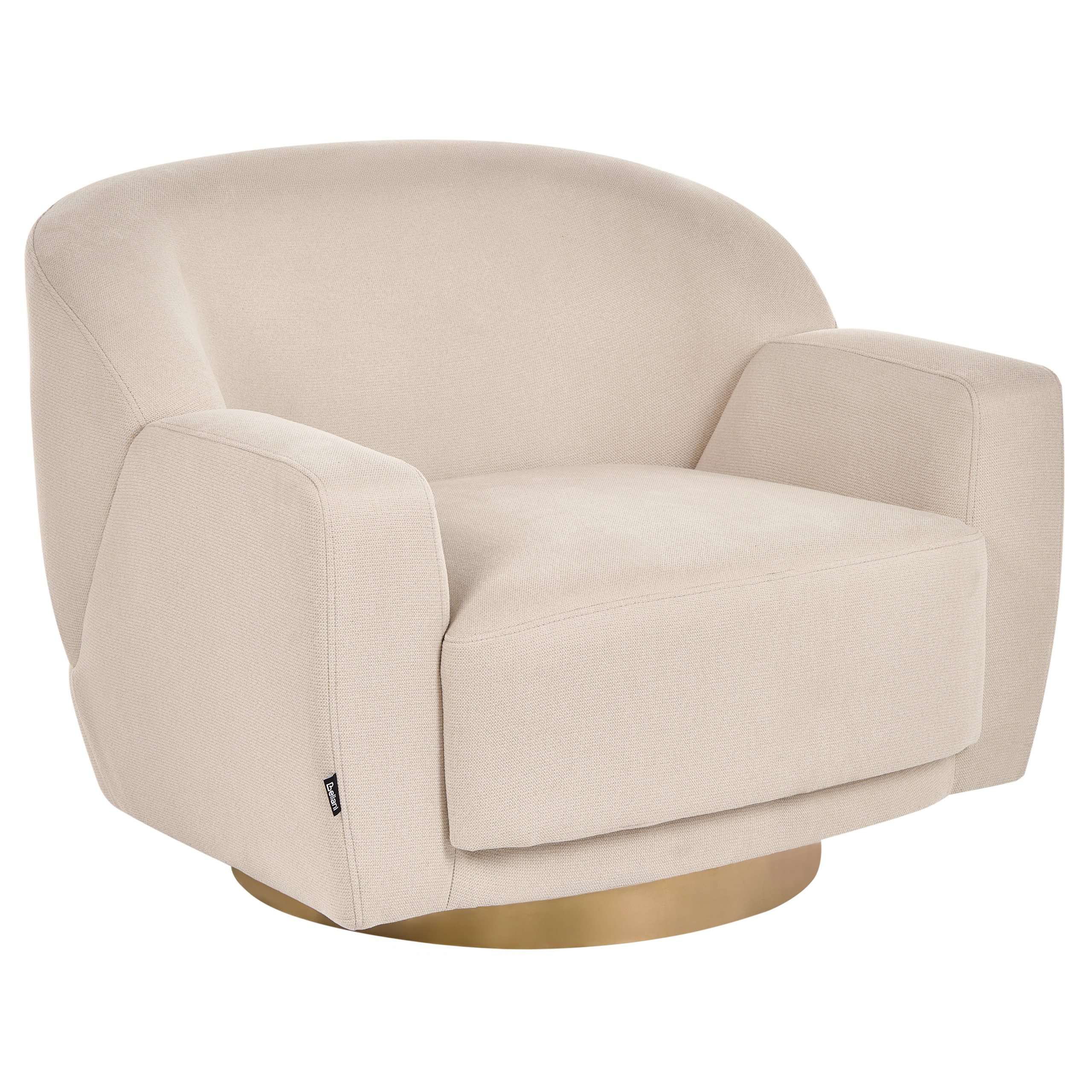 Fåtölj LEJRE Ljusbeige