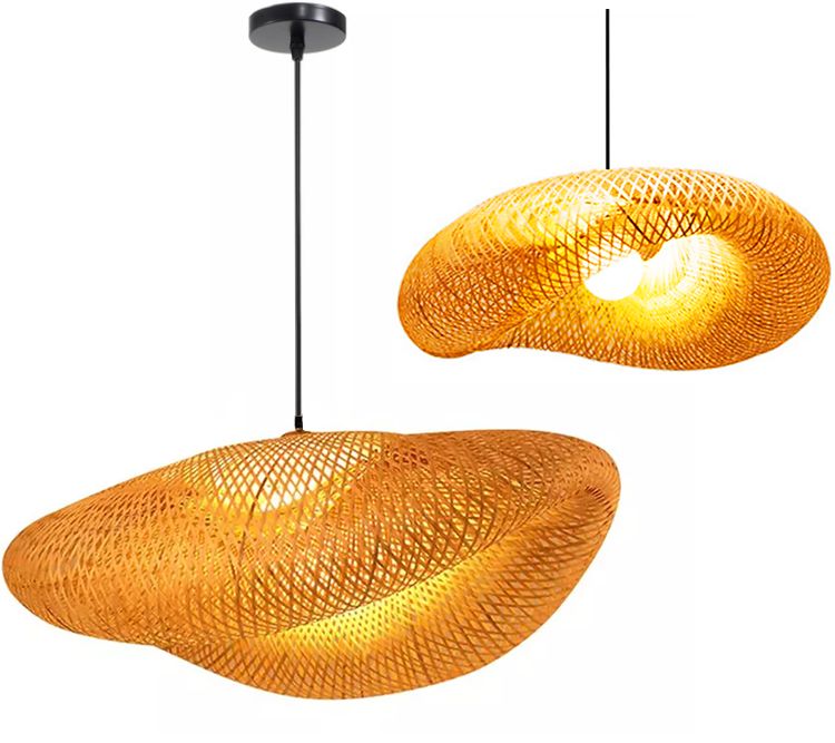 TOOLIGHT hängande taklampa APP880-CP Svart 53x53x90cm