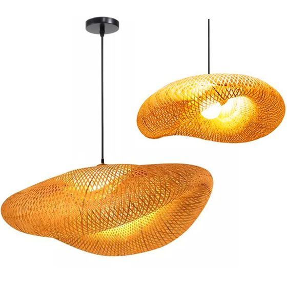 TOOLIGHT hängande taklampa APP880-CP Svart 53x53x90cm