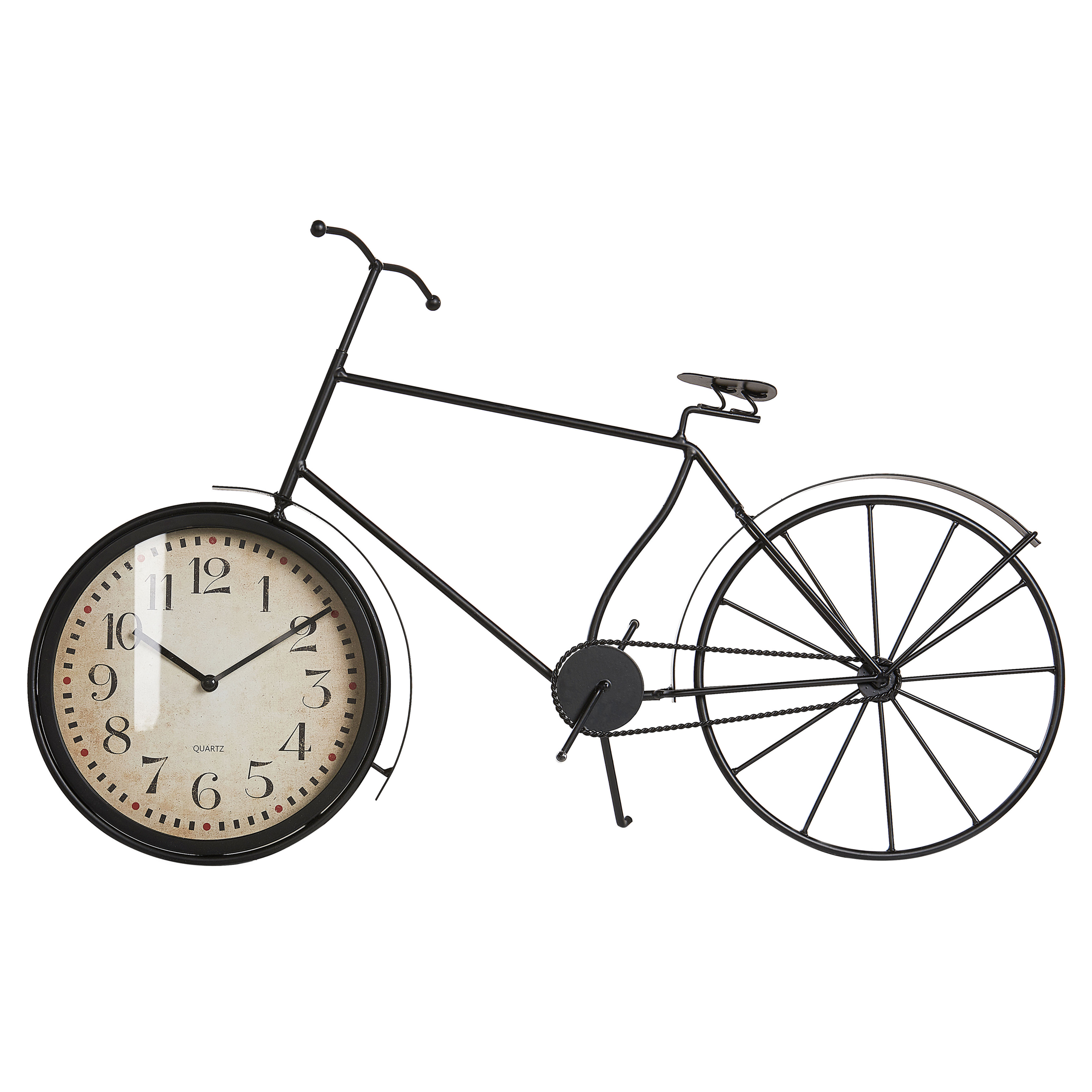 Klocka LILLO 59 cm Metall Svart