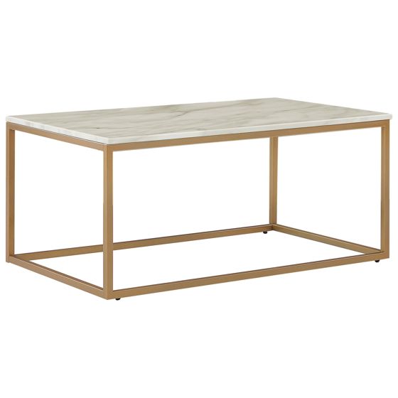 Soffbord DELANO Marmor/ Guld