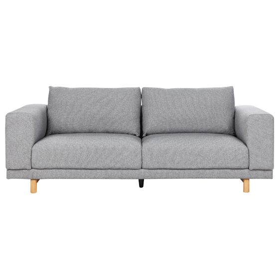 Soffa 3-sits NIVALA Ljusgrå