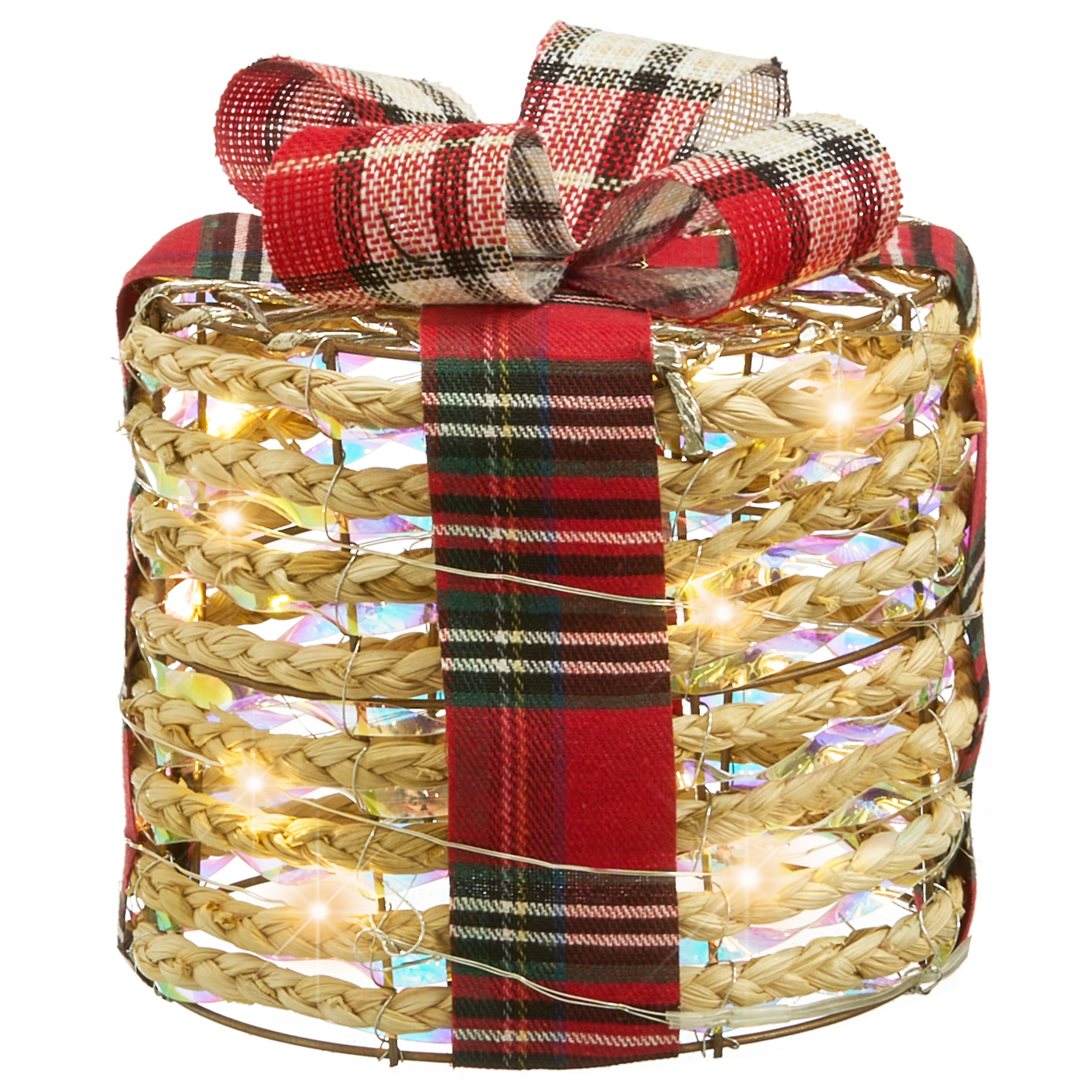 Set med 3 juldekorationer LED VEJLEN 20/25/30 cm Julklappar Beige