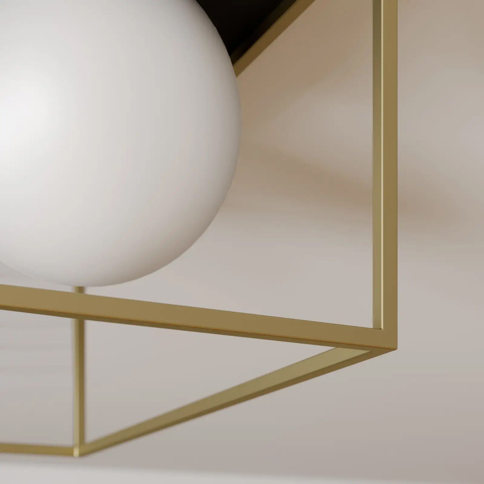 TOOLIGHT taklampa APP1166-1C Guld 29x29x15,5cm