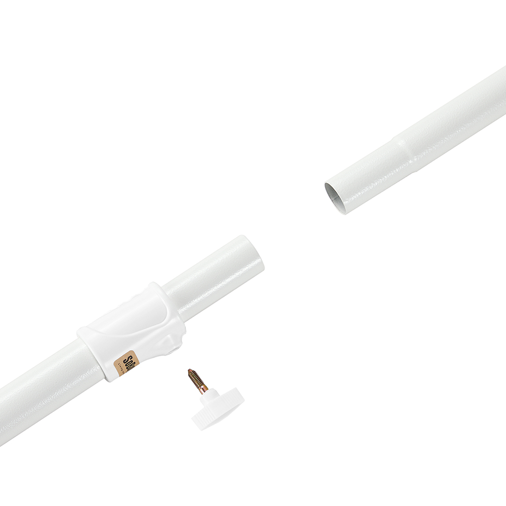 SoBuy Hörngarderob, Klädställning,förvaringsmöbel,Bredd: 77~112 cm+ 85 cm, Höjd: 103-278 cm (FRG34-W)