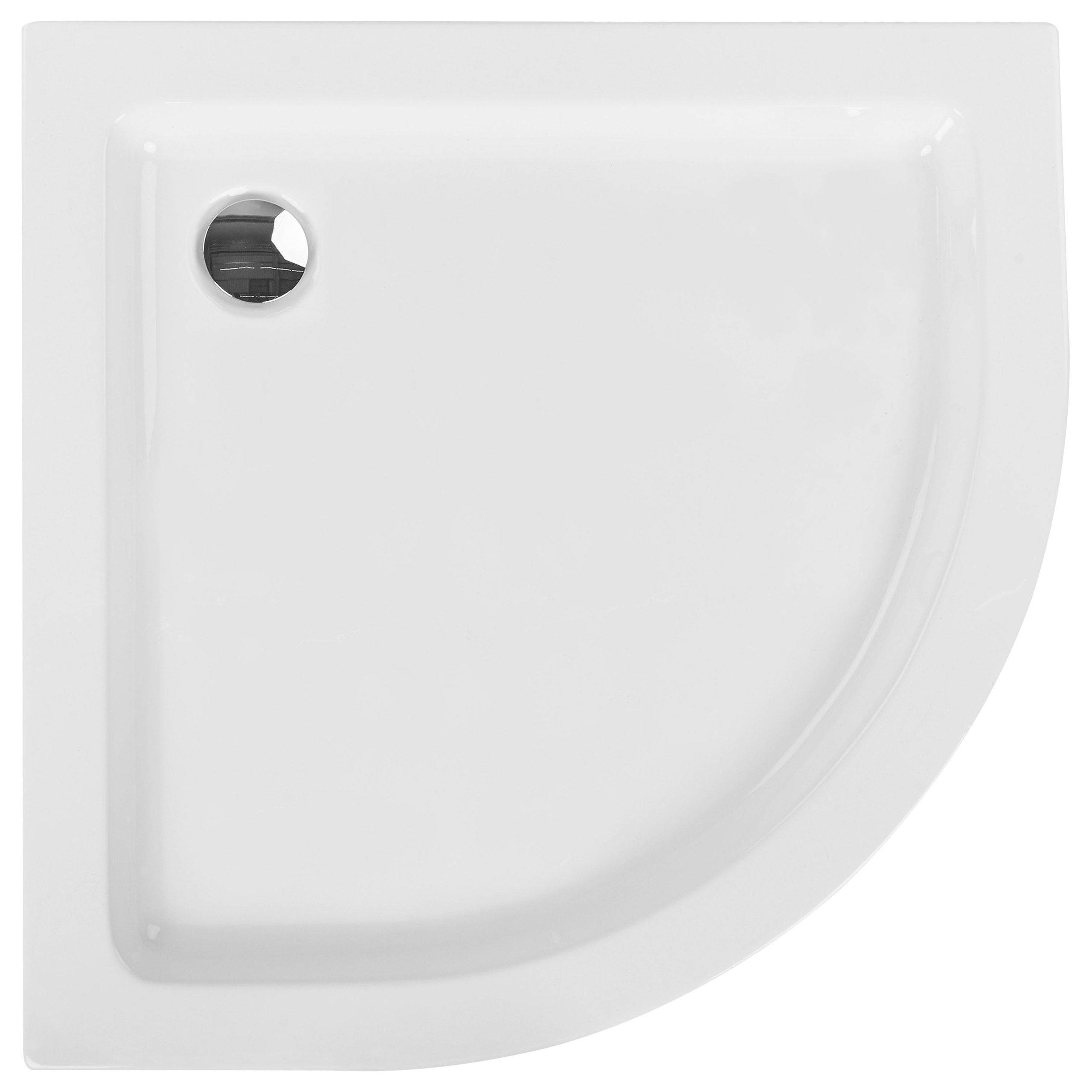 Duschkar ALISO 90 x 90 x 7 cm Vit