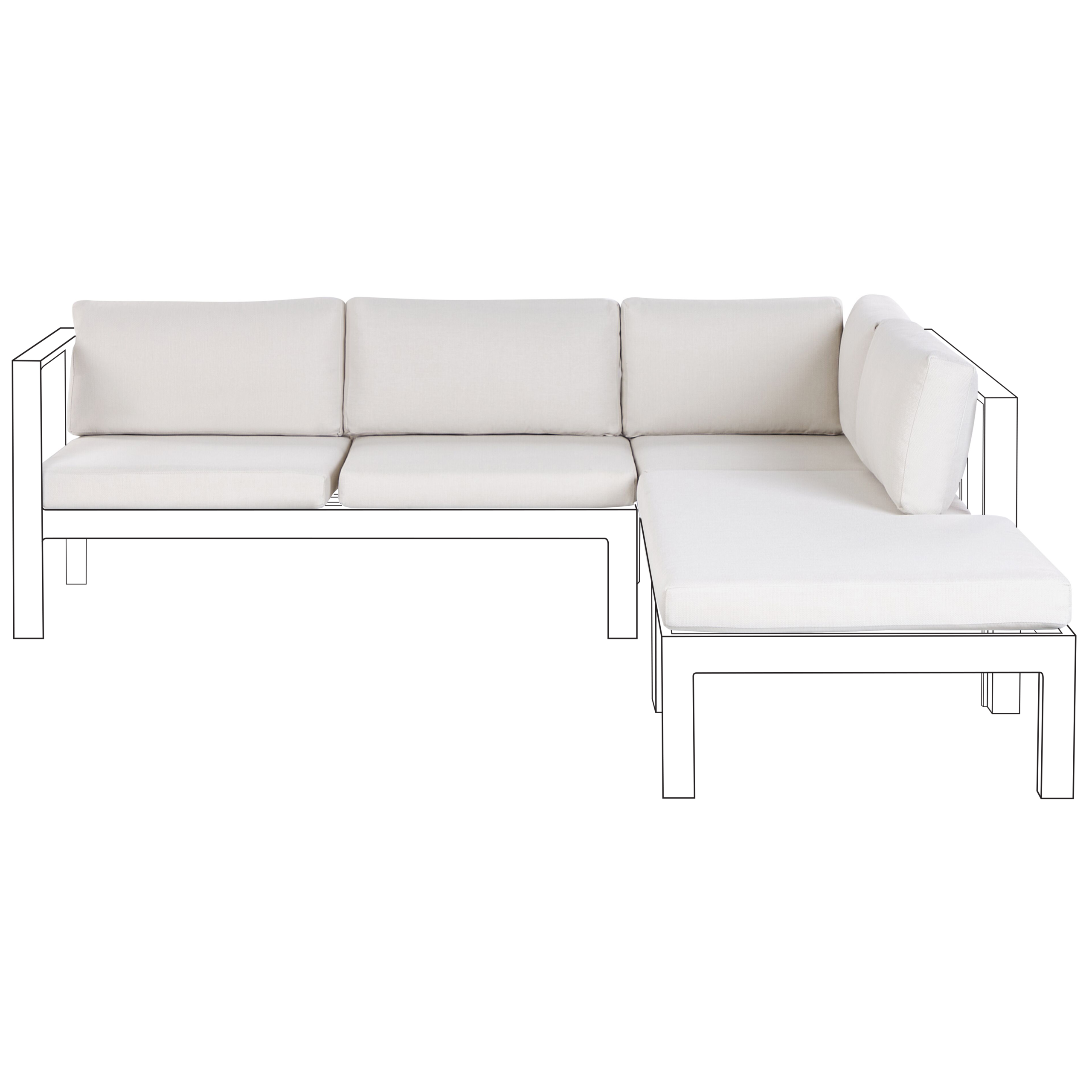 Dynfodral MESSINA Off-White