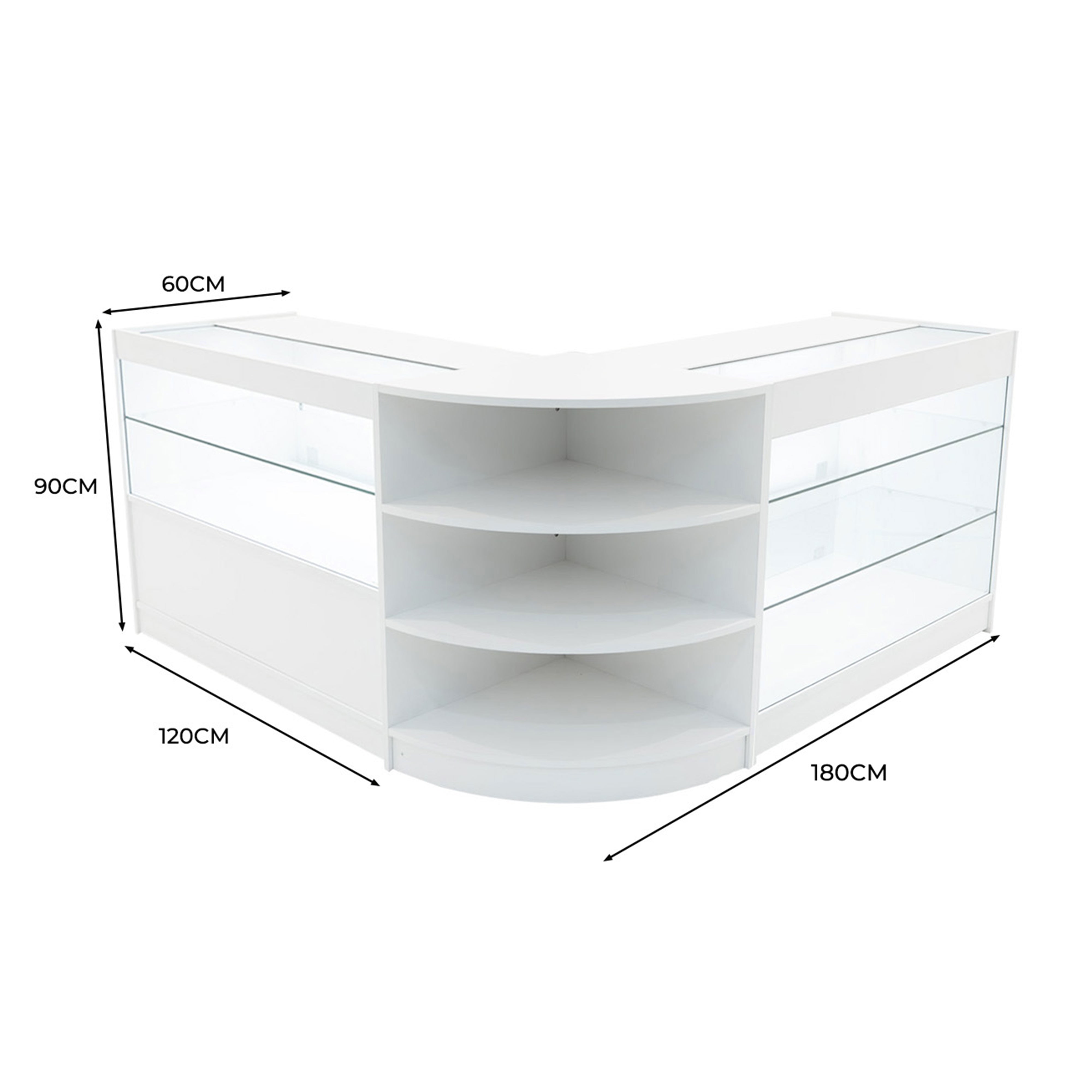 Calliope LED-butiksdisk serie K1200, C1200 och LM60 - vit
