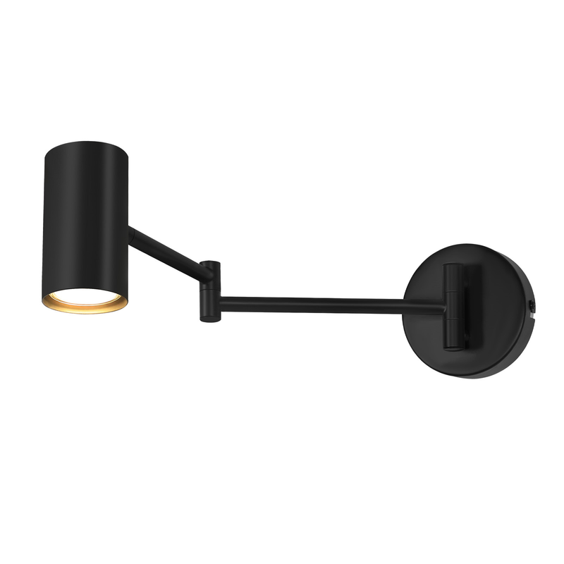 NETTLIFE Svart, Inomhusvägglampa - Vintage - vägglampa, Sovrum, GU10,-, Nej, Glödlampa