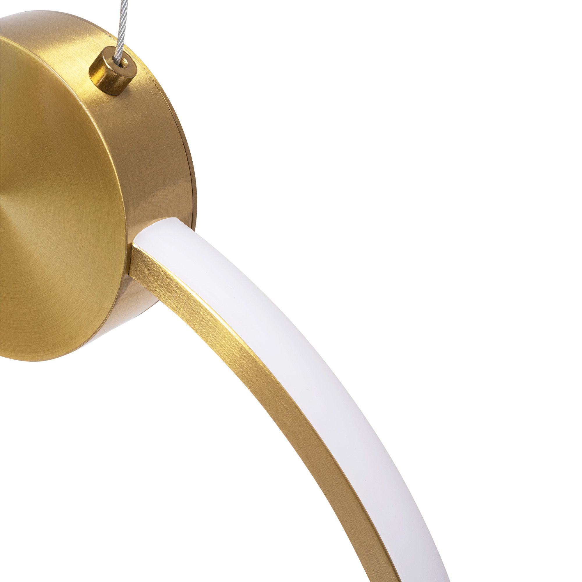 TOOLIGHT hängande taklampa LED APP1397-CP 40CM Borstat guld 40x2,7x43cm