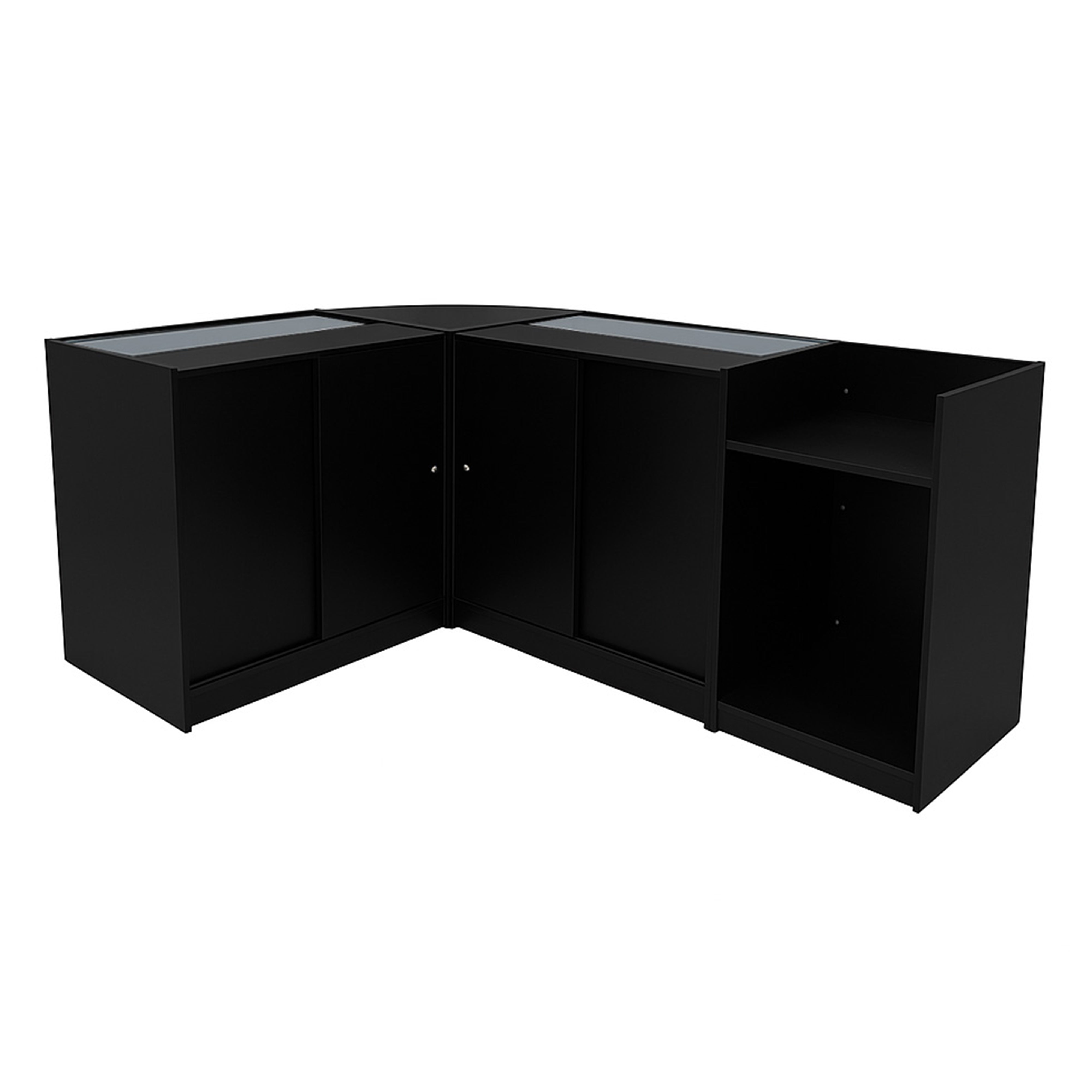 Vega LED-butiksdisk serie K900, C900, TB60 och CM60 - svart