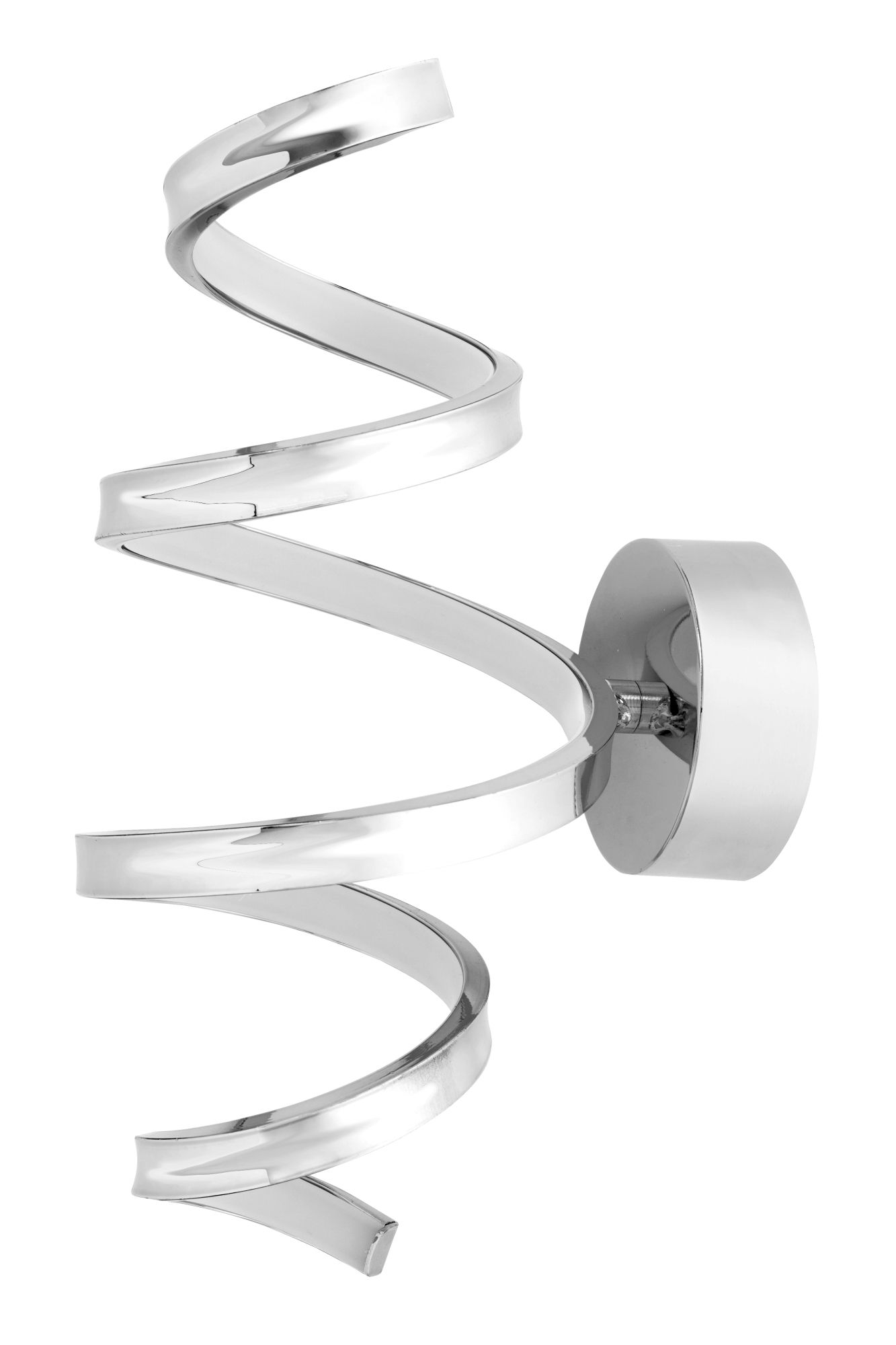 TOOLIGHT vägglampa LED APP828-W SPRING Krom 35x15x35cm