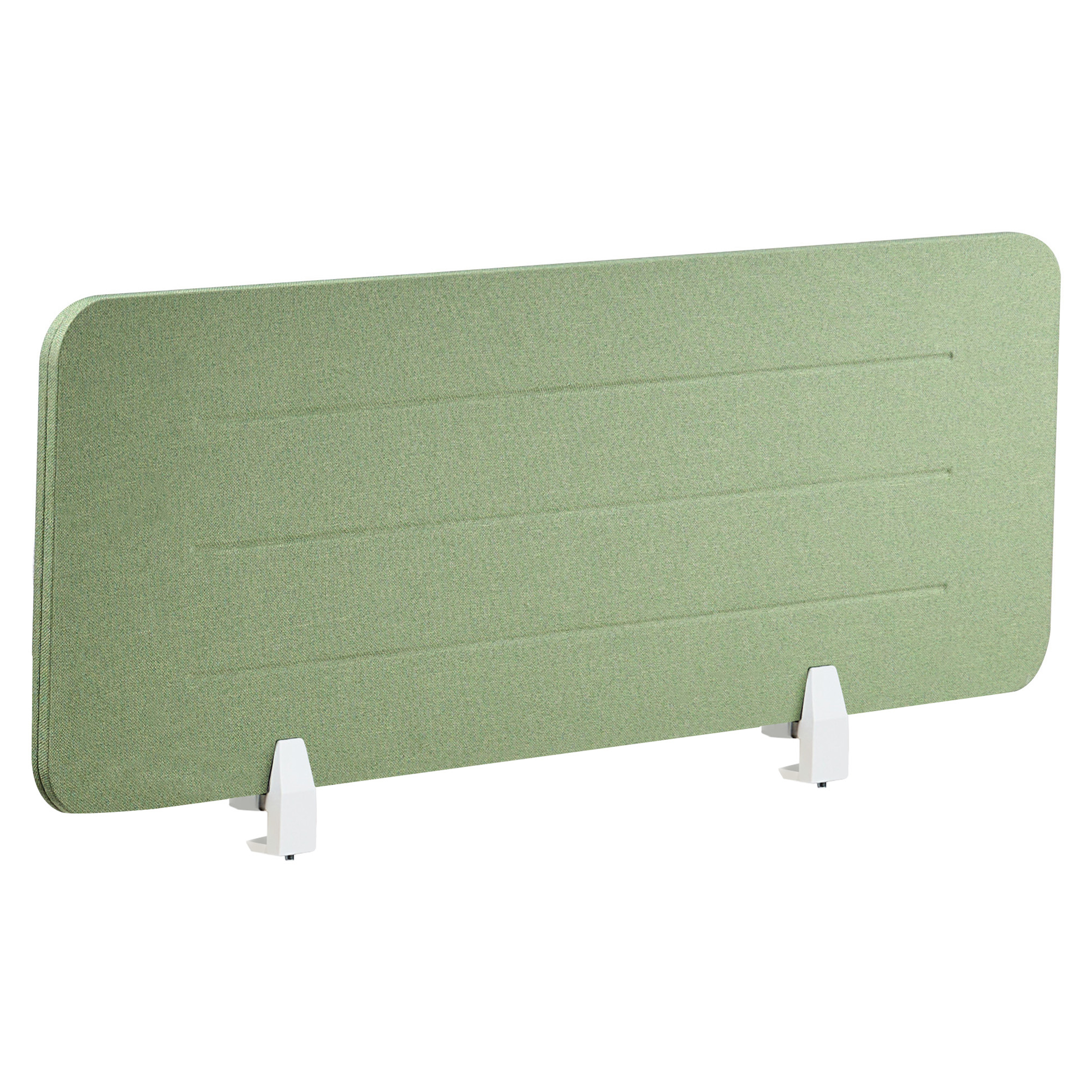 Skiljevägg för skrivbord ZIGGY 120 x 40 cm Grön