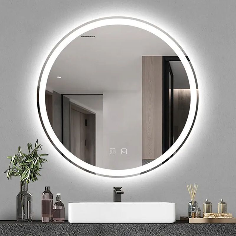 REA spegel LED P11242 BAS 80cm Grå 2x78,5x78,5cm