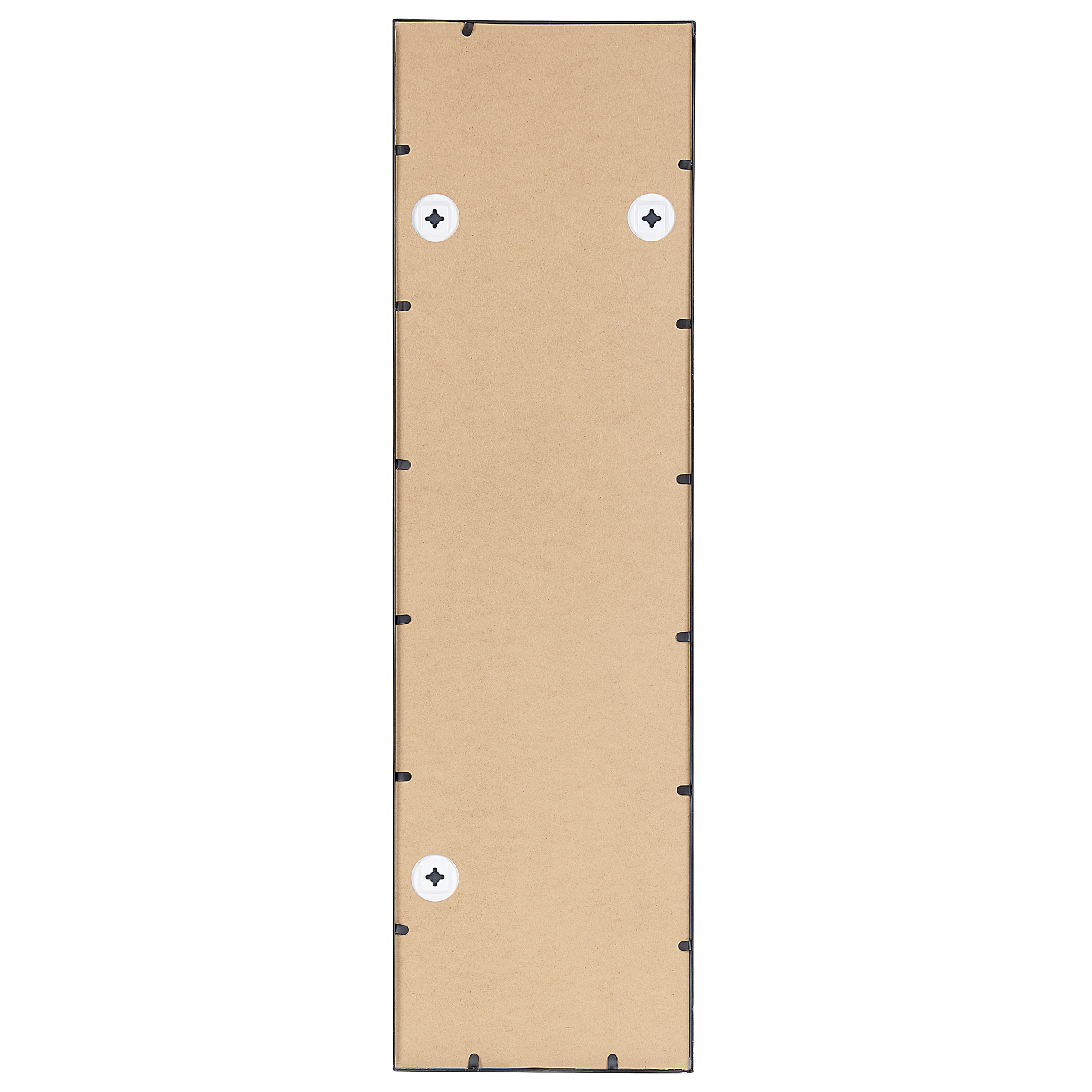 Väggspegel CAMON 38 cm 132 cm Metall Svart