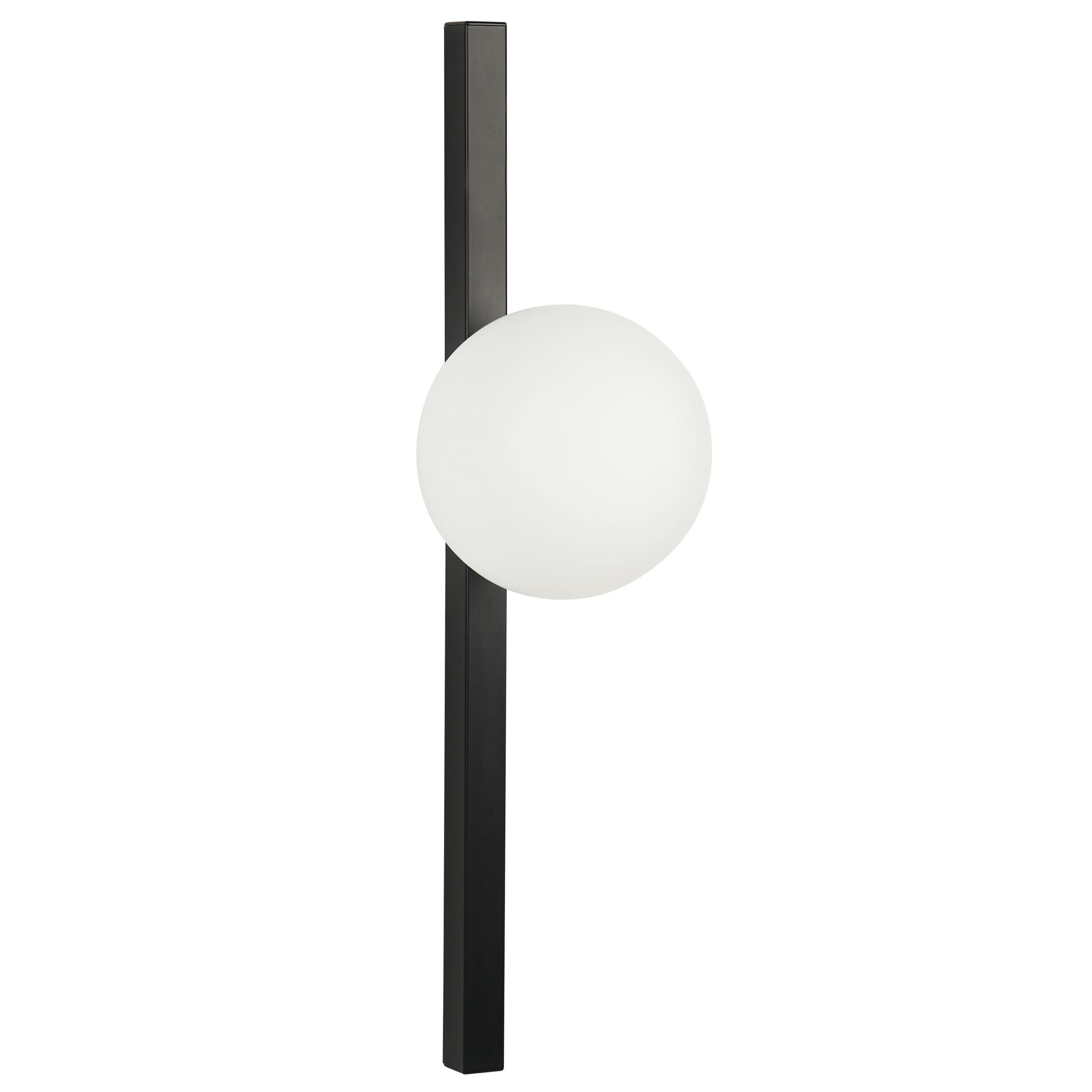 Vägglampa ISABELLA Metall Svart