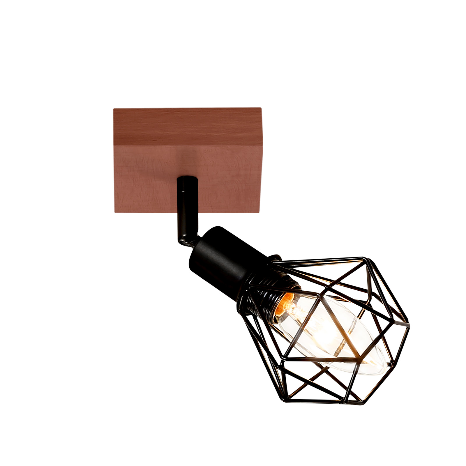 NETTLIFE - takspotlight i svart metall