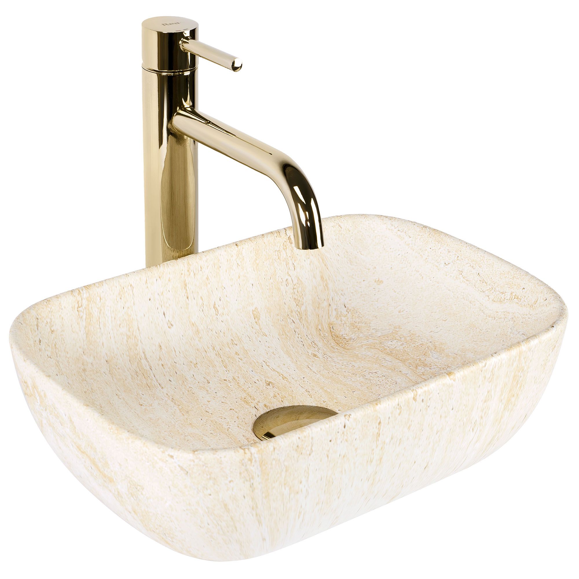 REA Bänkskål BELINDA MINI Beige, 36x25x11,5cm