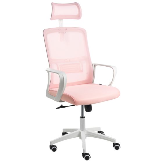 Kontorsstol MONARCH Pastellrosa