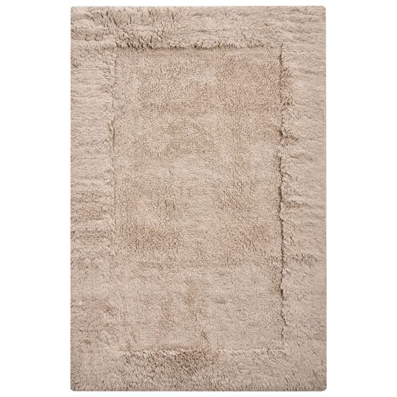 Badrumsmatta BABAIL Ljusbrun 60 x 90 cm Bomull