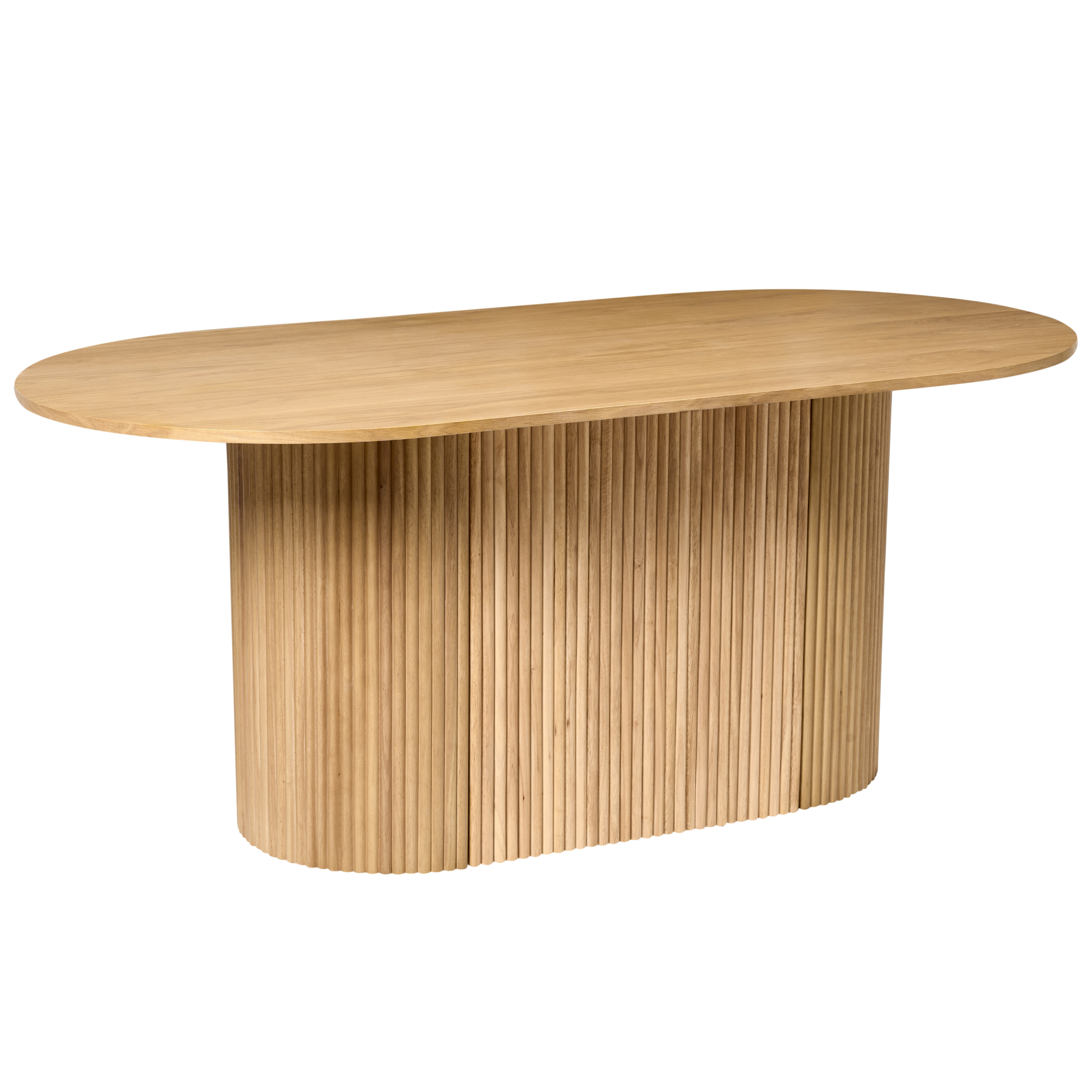 Matbord LUNNIN Ljus ekfanér 90 cm 180 cm