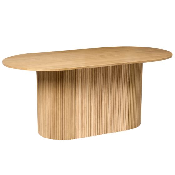 Matbord LUNNIN Ljus ekfanér 90 cm 180 cm