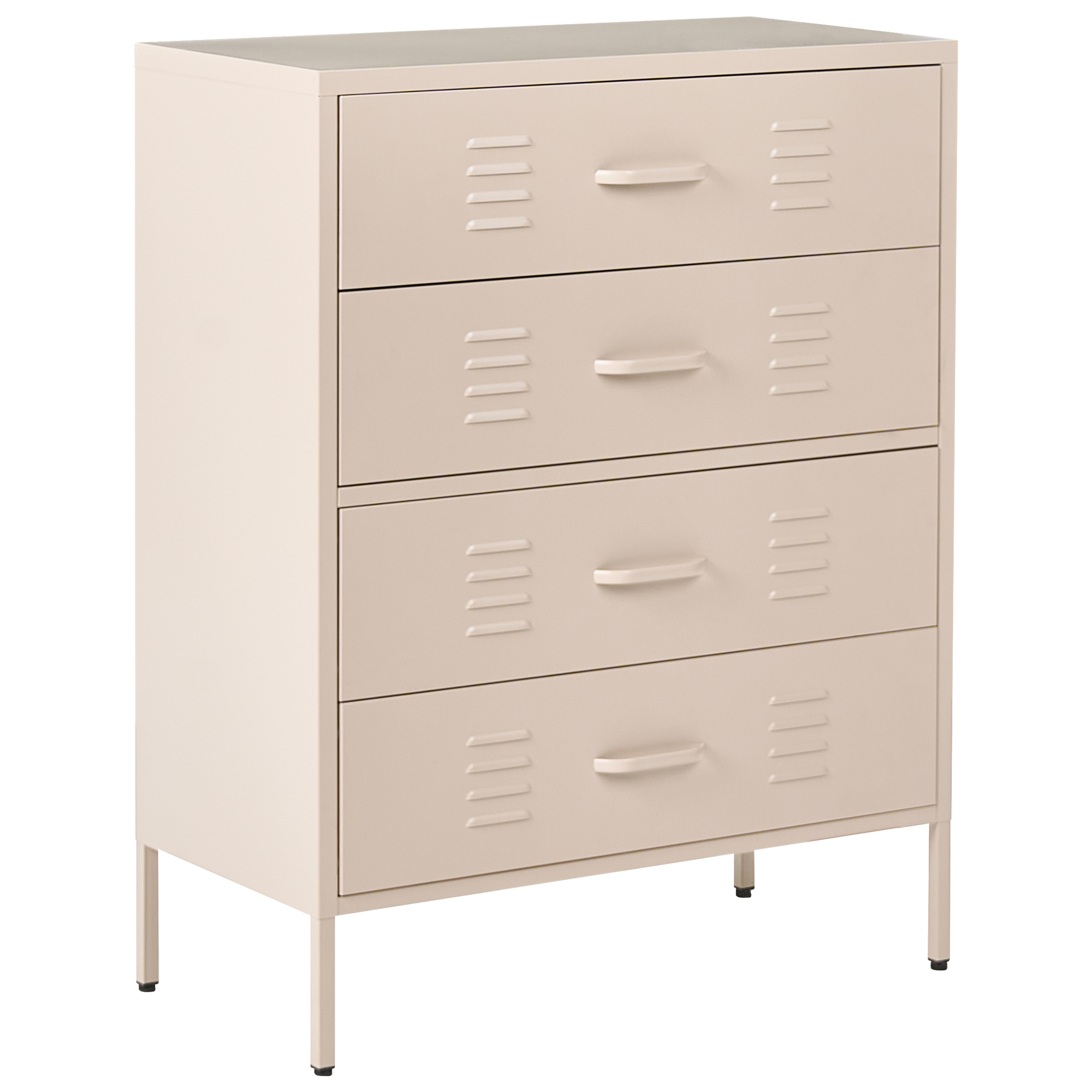Byrå ENAGO Metall Beige