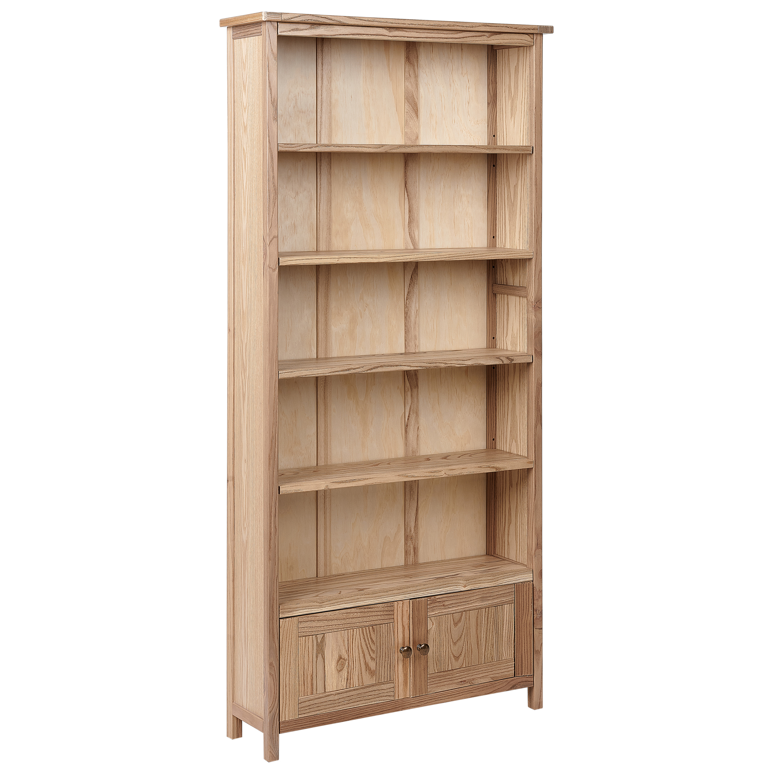 Bokhylla SALTON 179 cm Sassafrasträ Brun