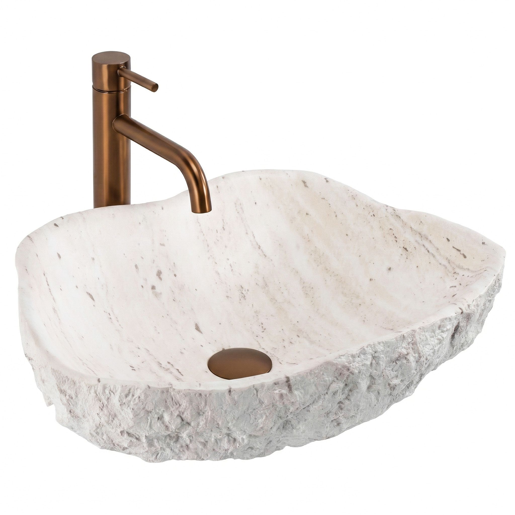 REA Bänkskål Isla Shiro Beige, 49x37x13,5cm