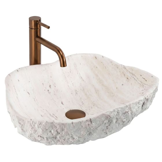 REA Bänkskål Isla Shiro Beige, 49x37x13,5cm