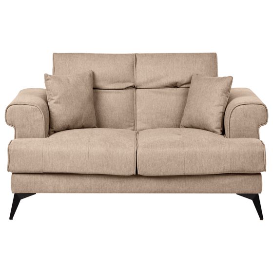 Soffa 2-sits SKIVE Ljusbrun
