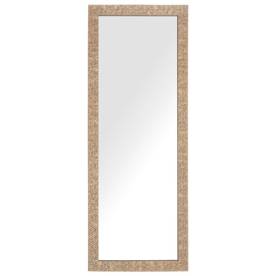 Väggspegel AJACCIO 50 cm 130 cm Mässing