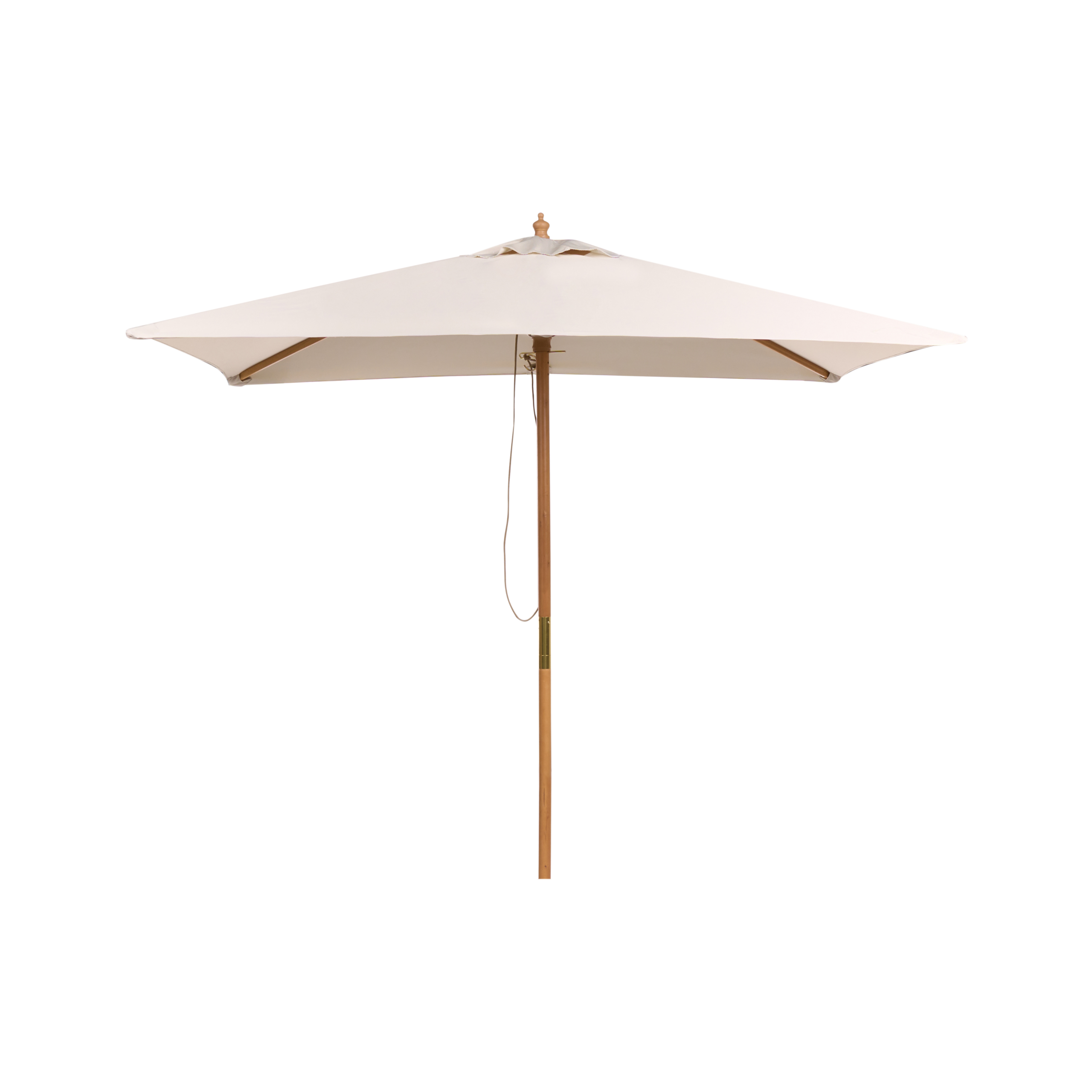 Parasoll 195 cm FLAMENCO Ljusbeige
