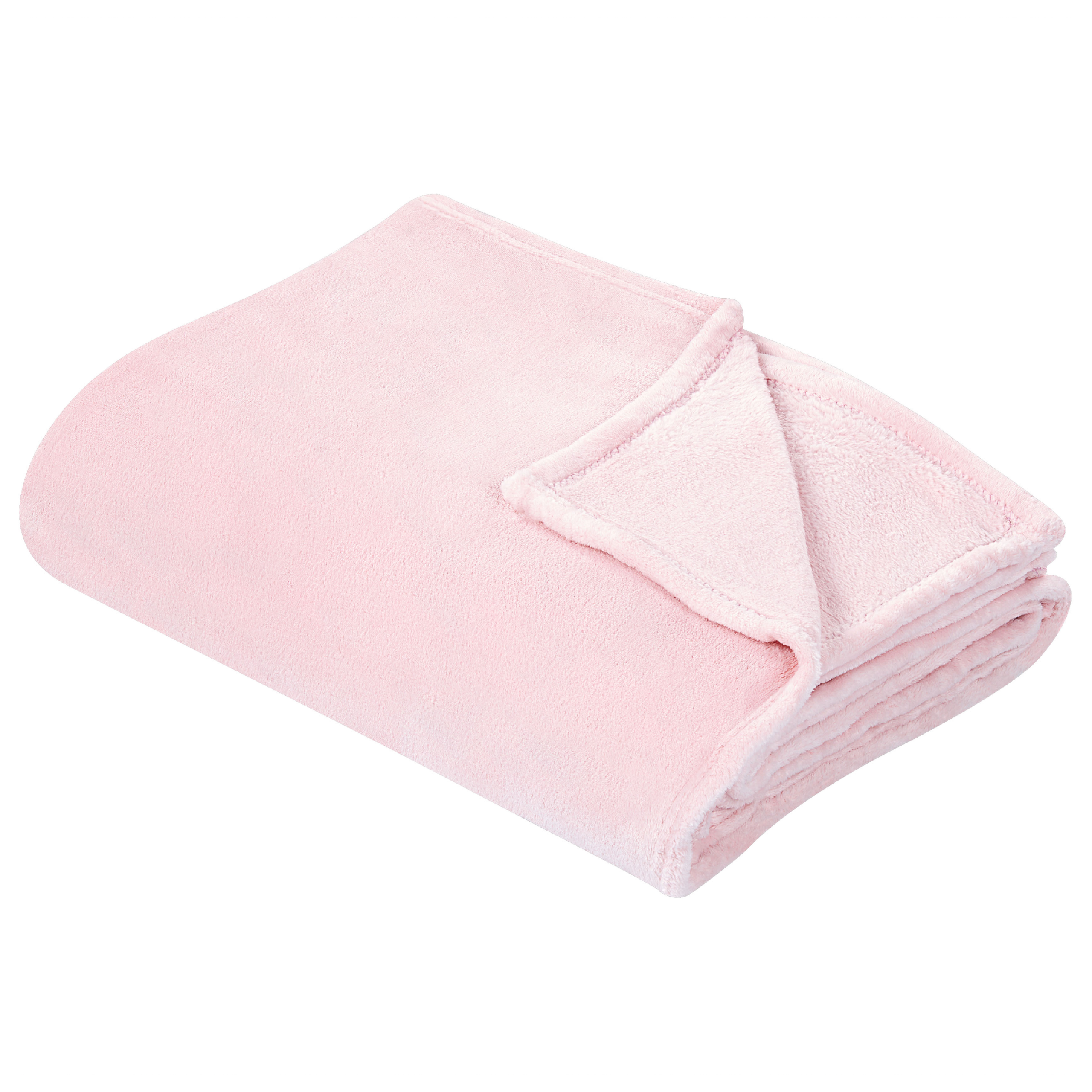 Pläd BAYBURT 200 x 220 cm Rosa