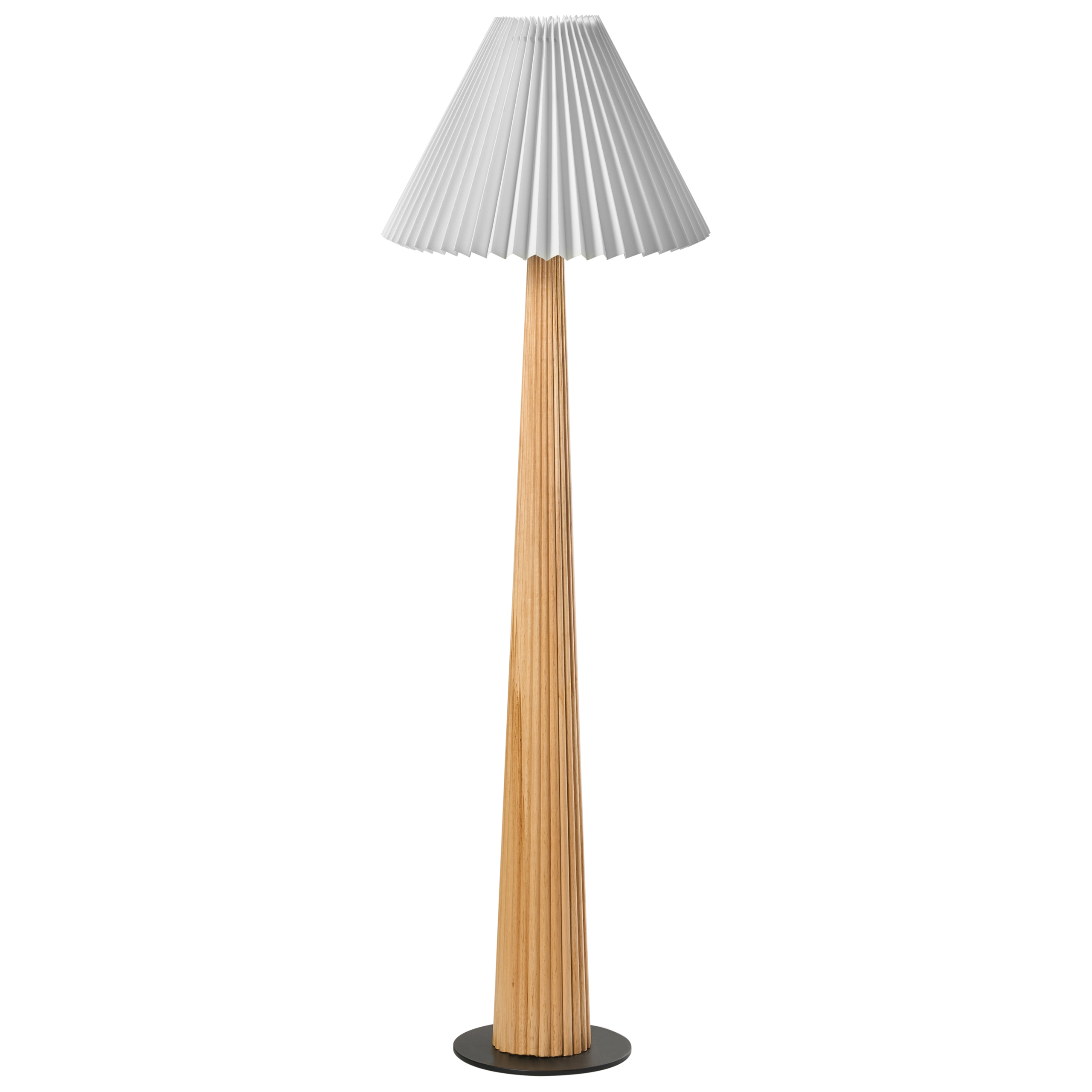 Golvlampa ALIGIDE Trä Naturlig