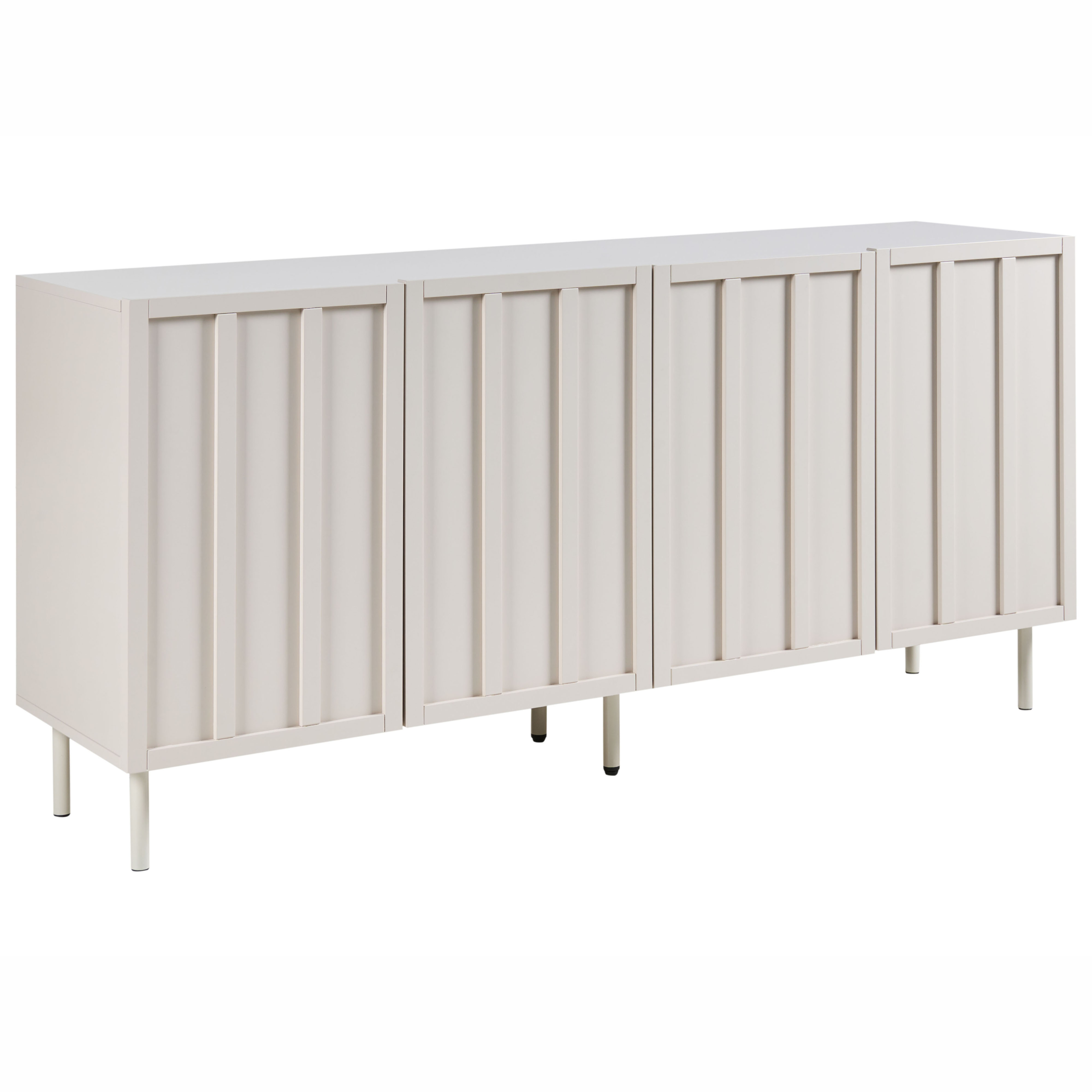 Sidobord CLUNES Ljusbeige
