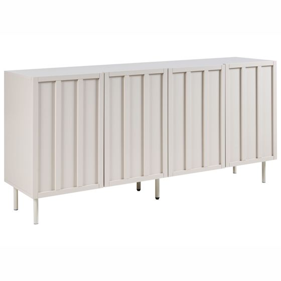 Sidobord CLUNES Ljusbeige