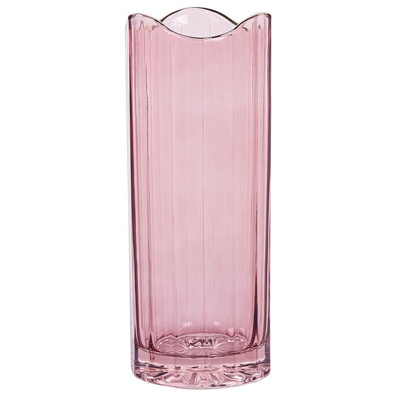 Blomvas PERDIKI 30 cm Glas Rosa