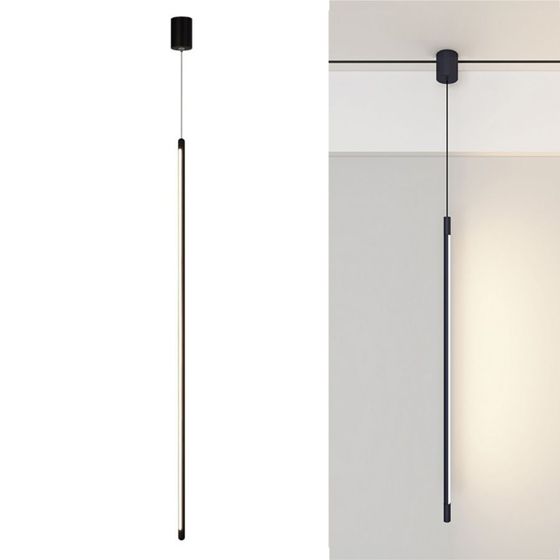 TOOLIGHT hängande taklampa LED APP1413-C 100CM Svart 2x2x195cm