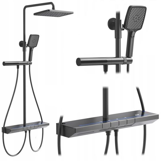 REA Duschset PEDRO Titan, 50x48,5x102cm