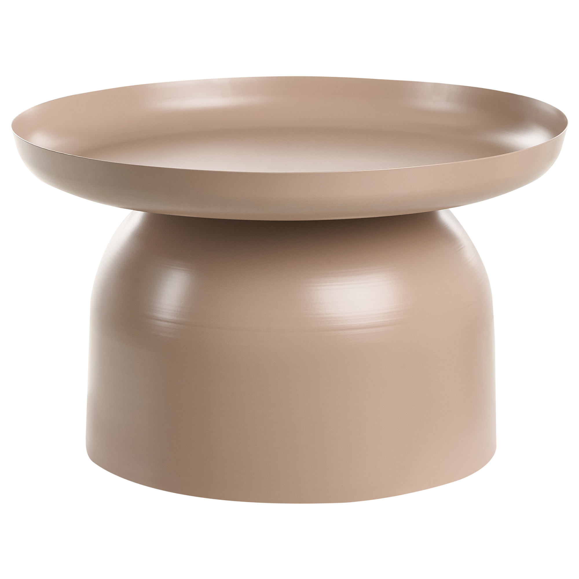 Soffbord TORRENS Metall Taupe