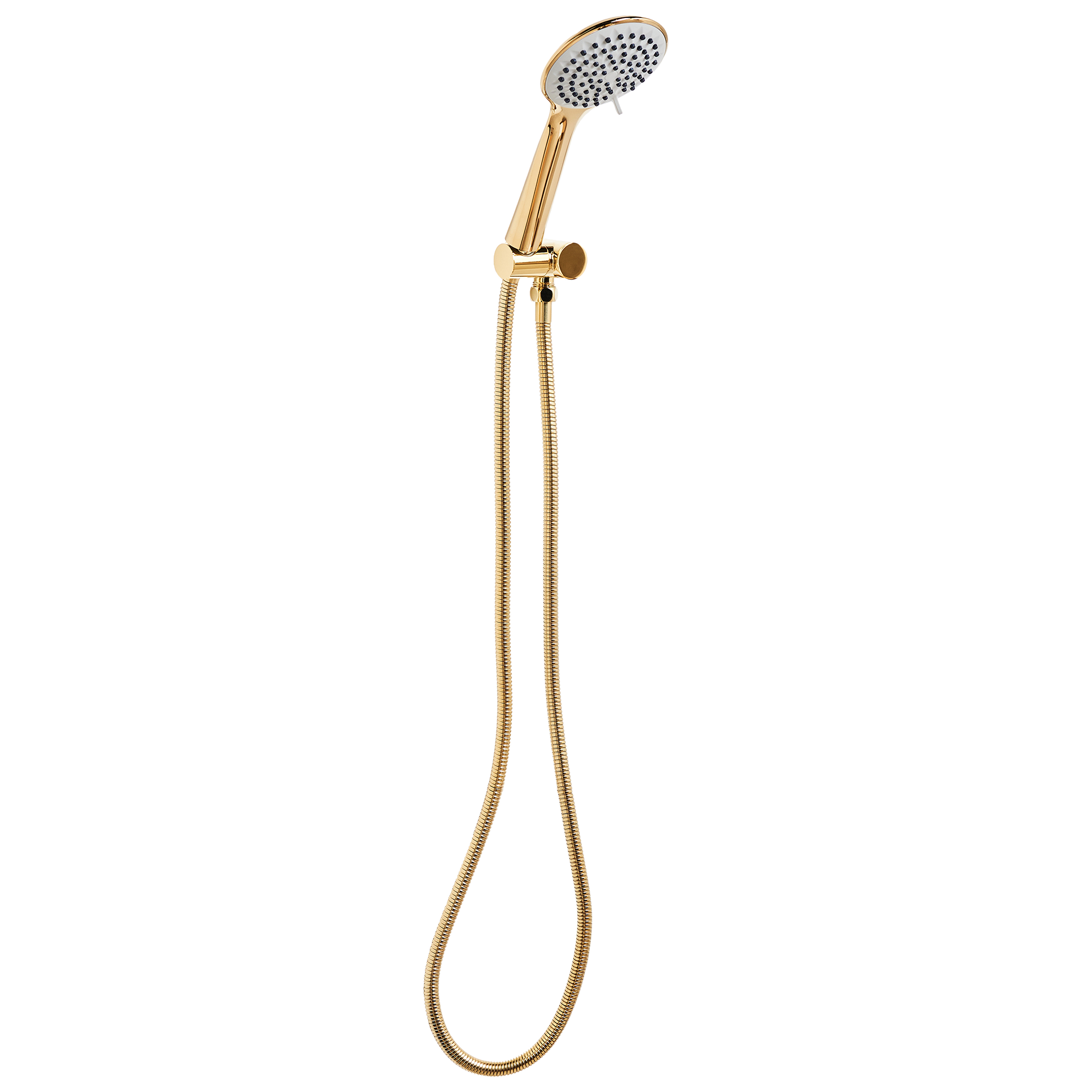 Duschhuvud och slangkit TARMA 4 strållägen Guld