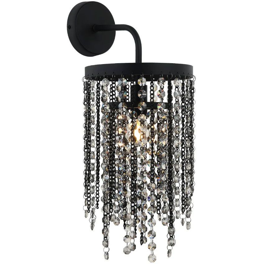 TOOLIGHT vägglampa APP1315-W Svart 22x16x38cm