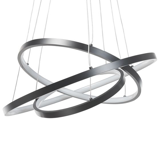 LED-pendellampa ATREK Metall Svart