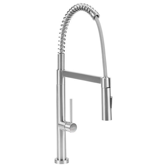 Fjäderkran för kök ATCAMA Silver